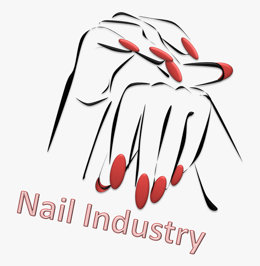 Nail Clipart Big Toe - Logo Manicure Png, Transparent Clipart
