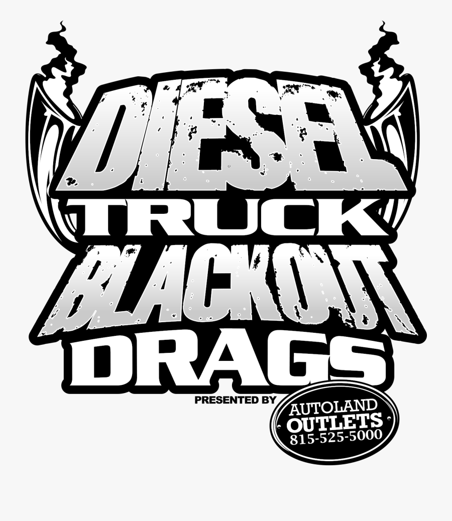 Diesel Truck Lineart, Transparent Clipart