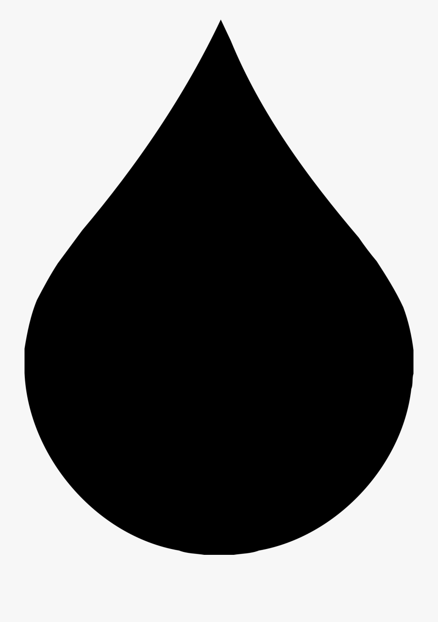Free Pictures Images Found - Black Water Drop Vector, Transparent Clipart