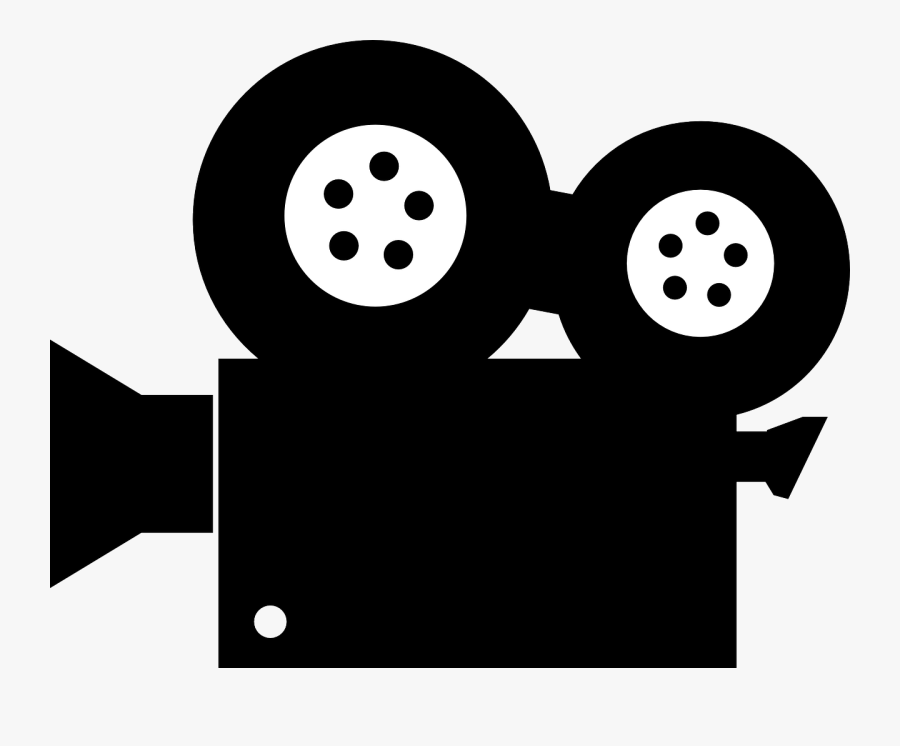 Video Clipart Motion Picture Camera - Movie Camera Cartoon, Transparent Clipart