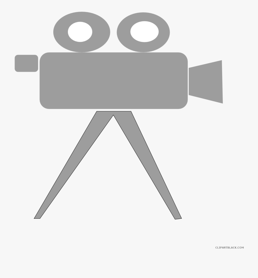 Camera Clipartblack Com Tools Free Black White Ⓒ - Video Camera Clip Art, Transparent Clipart