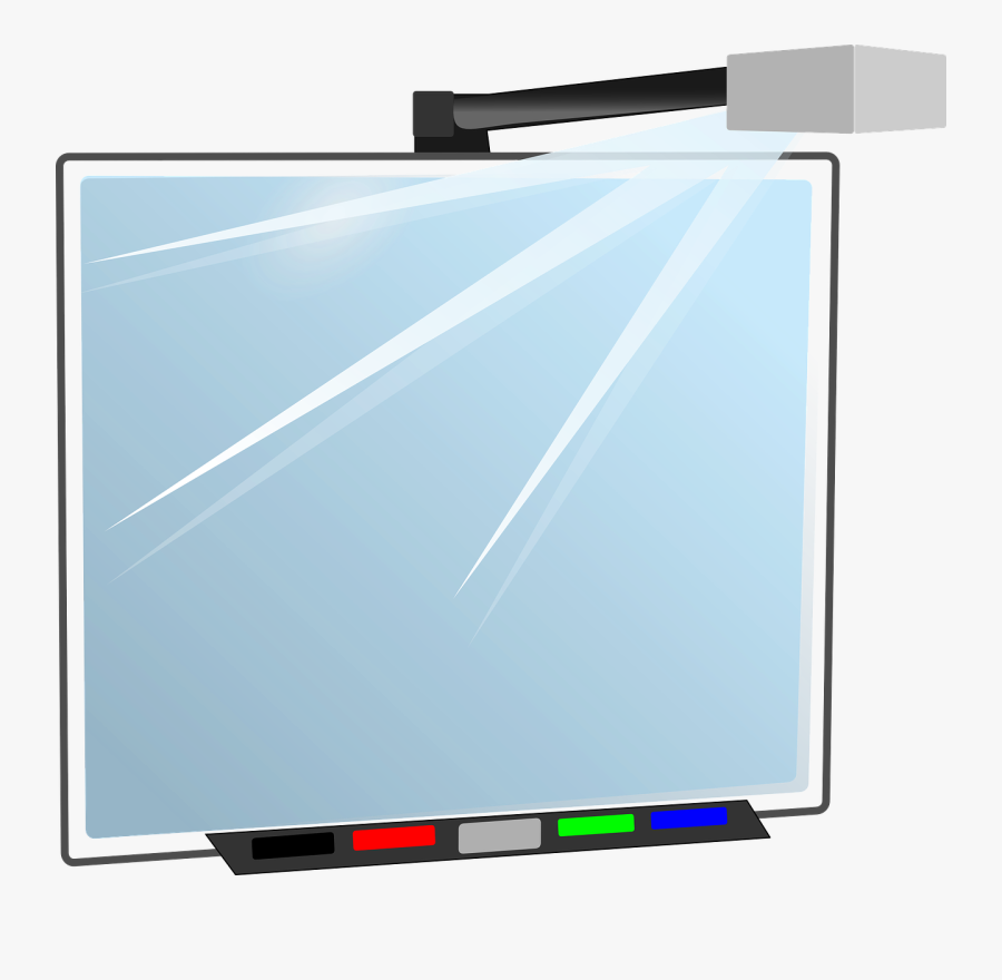 Interactive Board Clipart Interactive Whiteboard Clip - Clip Art Smartboard, Transparent Clipart
