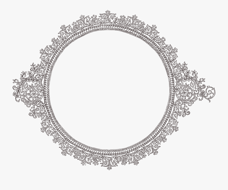 Transparent Vintage Borders Png - Frame 15 Anos, Transparent Clipart