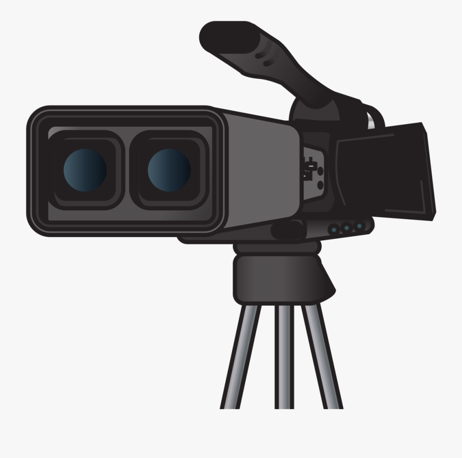 Angle,technology,cameras Optics - Movie Camera Design Png, Transparent Clipart