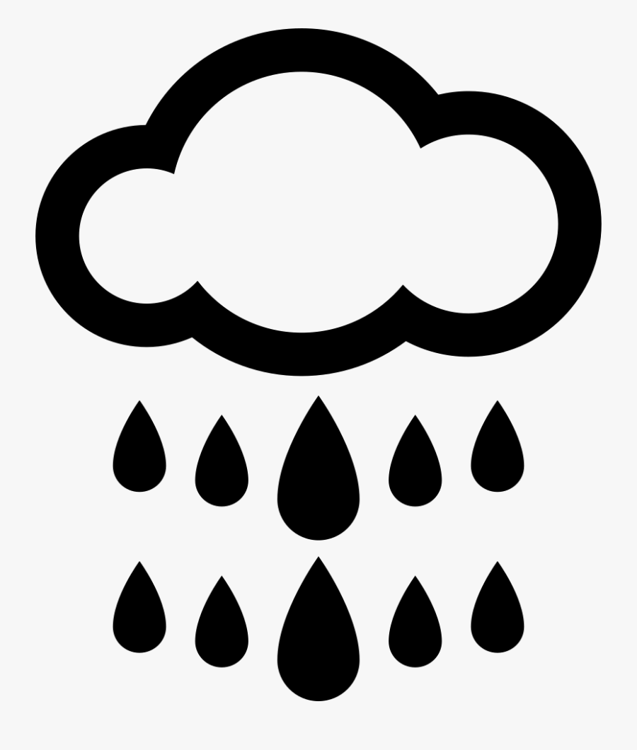 Raindrop Comments Clipart , Png Download - Rain Drop Icon Png, Transparent Clipart