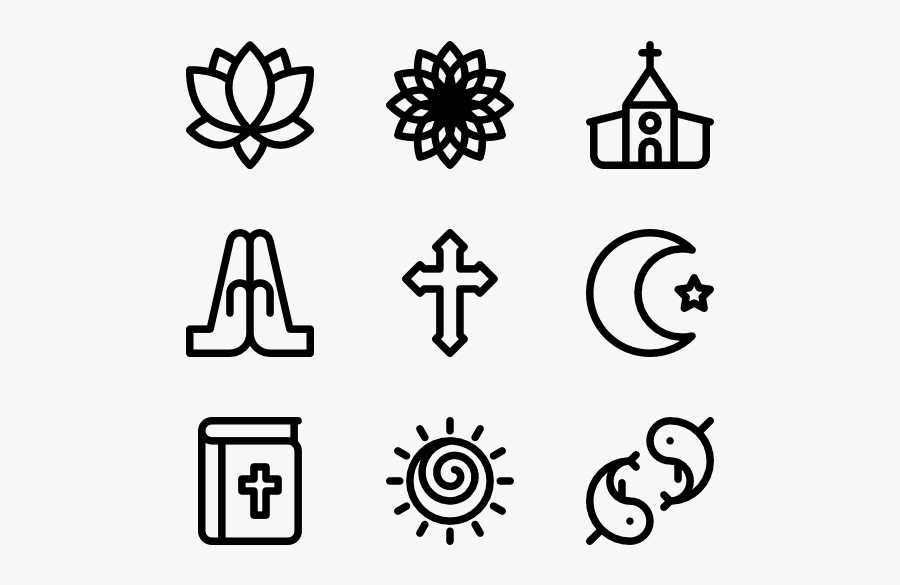 Prayer Clipart Psd Icons, Transparent Clipart