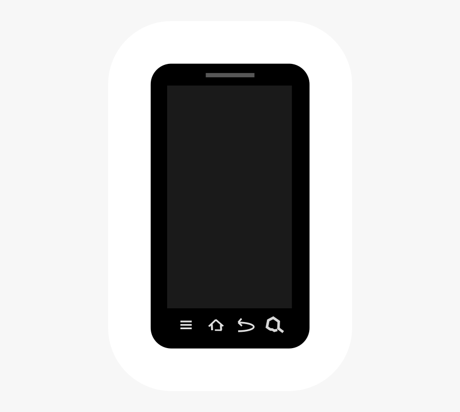 Smart Phone - Smartphone, Transparent Clipart