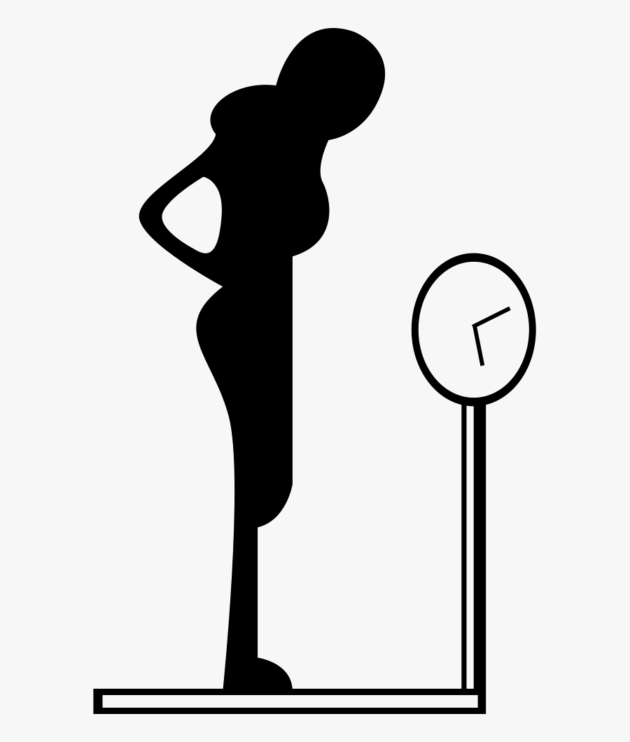 Female Body Svg Png - Body Weight Icon Png, Transparent Clipart