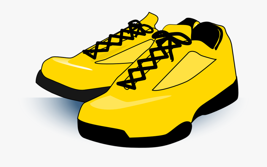 Boots, Yellow, Lace, Tied, Fastened, Shoes, Wear, Man - Shoes Clip Art, Transparent Clipart