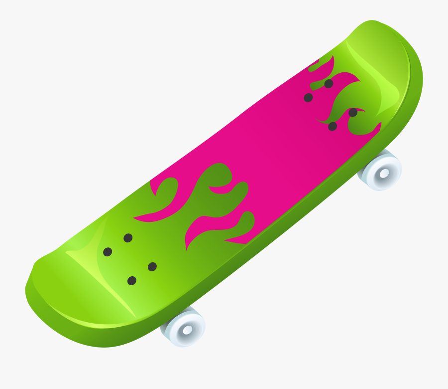 Image Of Skateboard Clipart 8 Skateboard 2 Clip Art - Skateboard Clipart, Transparent Clipart