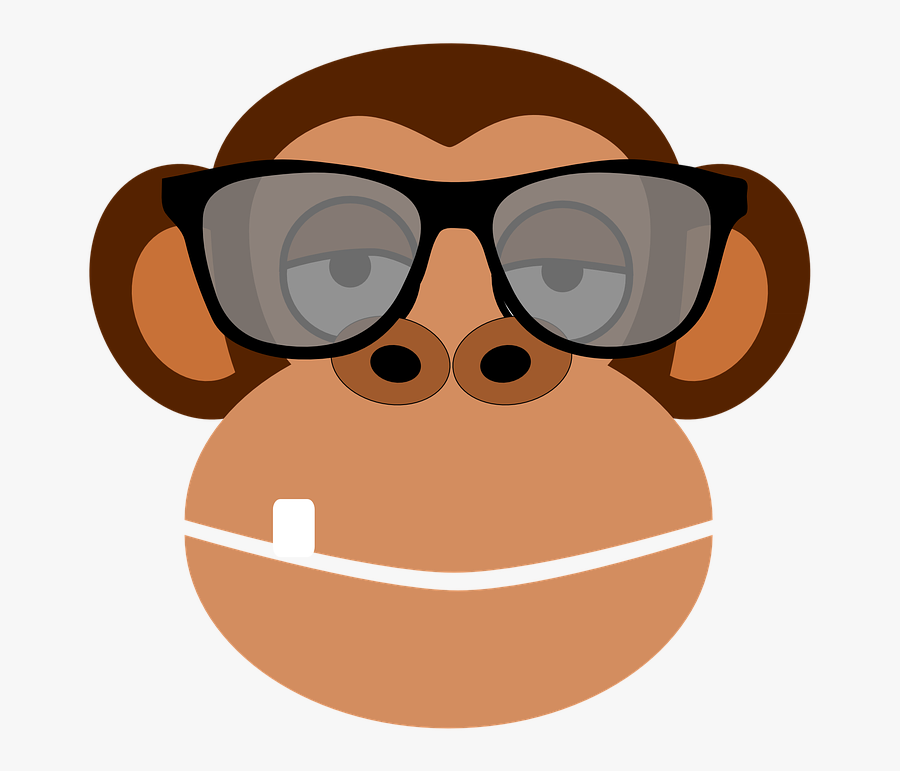 Monkey Face Png, Transparent Clipart