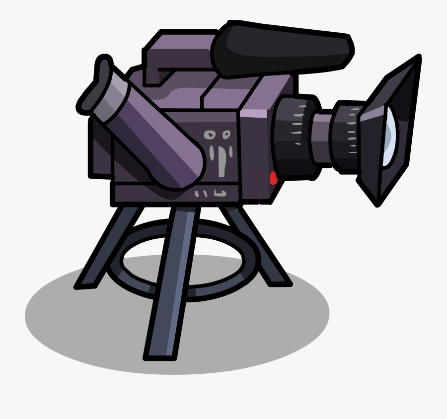 Video Camera Clipart Film Club - Video Camera Cartoon Png, Transparent Clipart