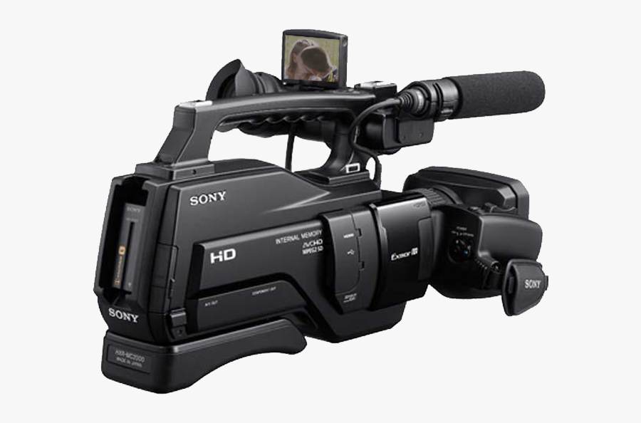 Camera Clipart Sony Hxr - Sony Hd Video Camera 2500, Transparent Clipart