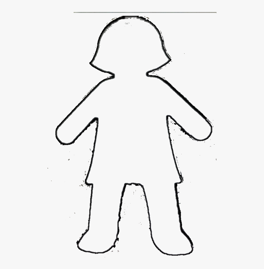 Girl Outline Template Master Template