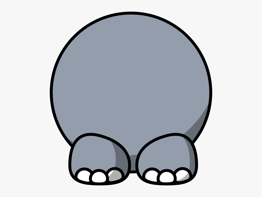 Cartoon Elephant Clipart, Transparent Clipart