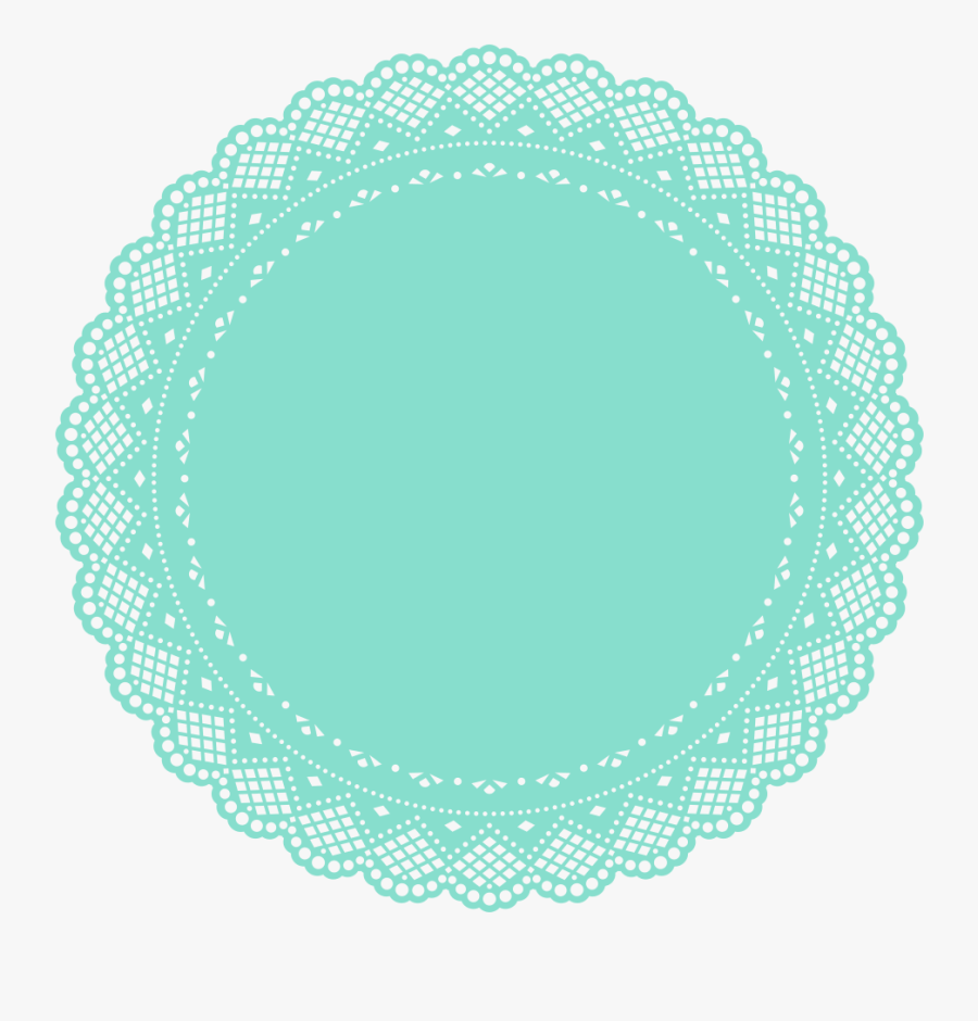 Free Cake Doily - Doily, Transparent Clipart