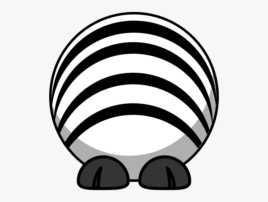 Cartoon Clipart Zebra, Transparent Clipart