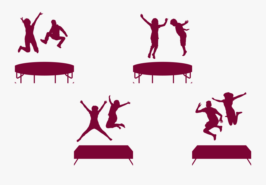 Transparent Jukebox Png - Trampoline Bounce Clip Art, Transparent Clipart