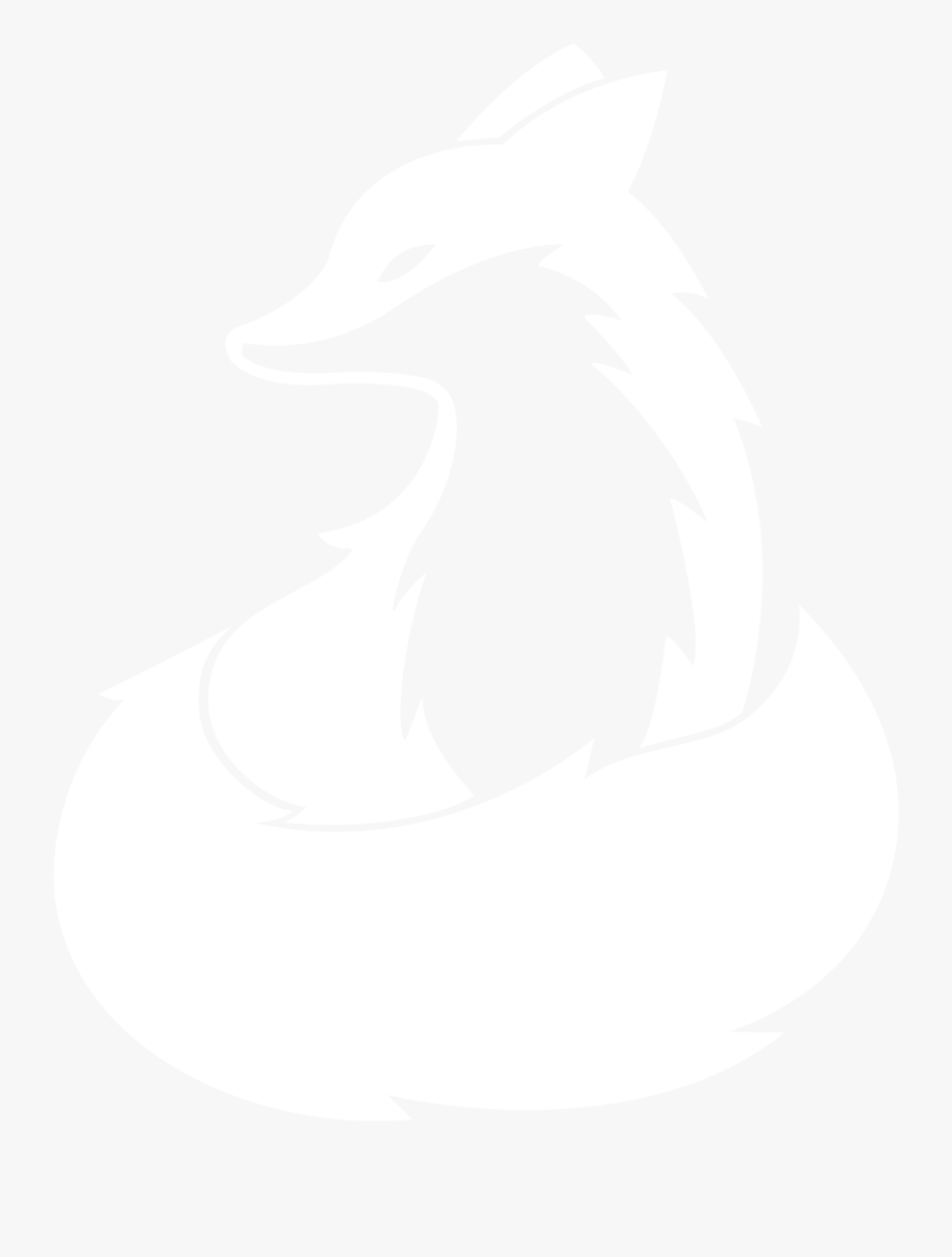 Png Full Body Facing Us Lab - Fox Facing Left, Transparent Clipart