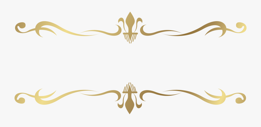 Raindrop Clipart Border - Decorative Transparent Background Line Png, Transparent Clipart