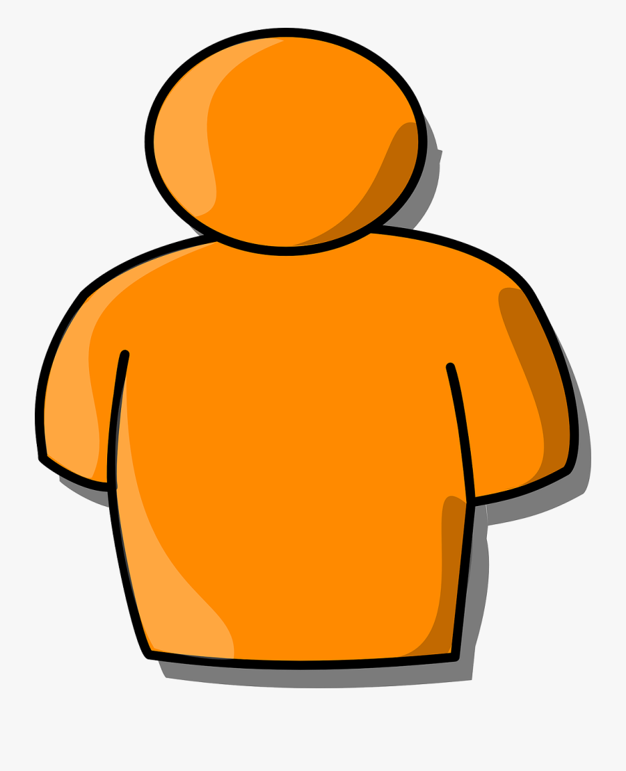 Thumb Image - Orange Person Clipart, Transparent Clipart