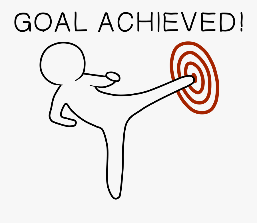 Goals Clipart Step - Goals Cartoon Transparent, Transparent Clipart