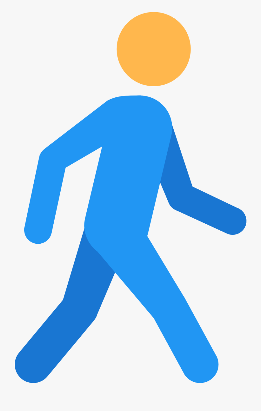 People Clipart Walking Stick Figure - Walk Png, Transparent Clipart