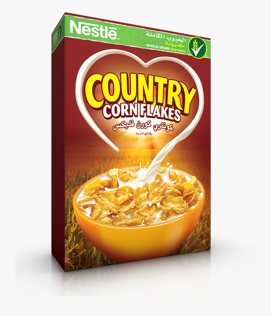 Svg Royalty Free Download Cereal Clipart Free - Nestle Country Corn Flakes 500gm, Transparent Clipart