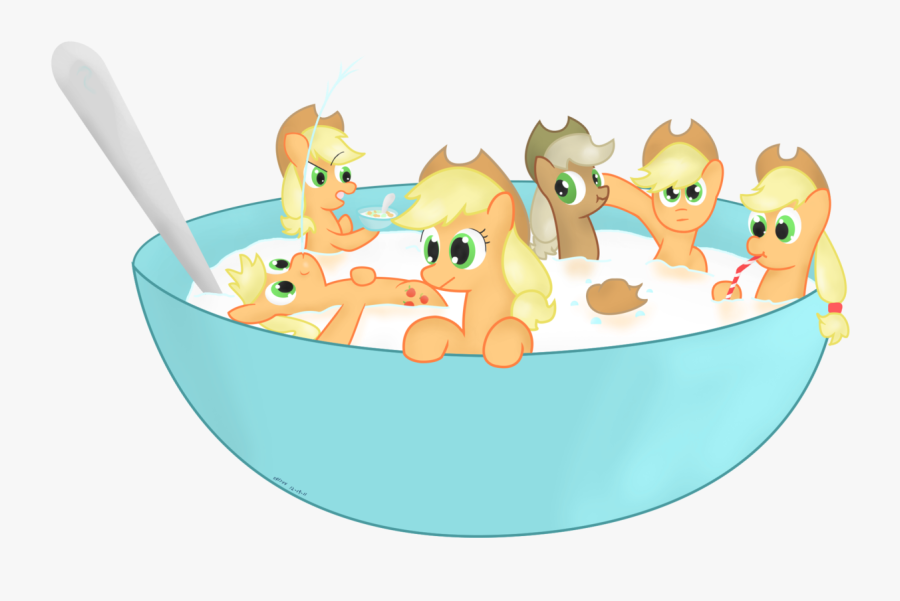 Cereal Clipart Break Fast - Apple Jacks Cereal Mlp, Transparent Clipart