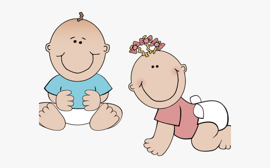 Babies Playing Cliparts - Clip Art For Nursery, Transparent Clipart