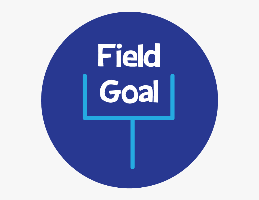 Goal Clip Art - Field Goal Logo, Transparent Clipart
