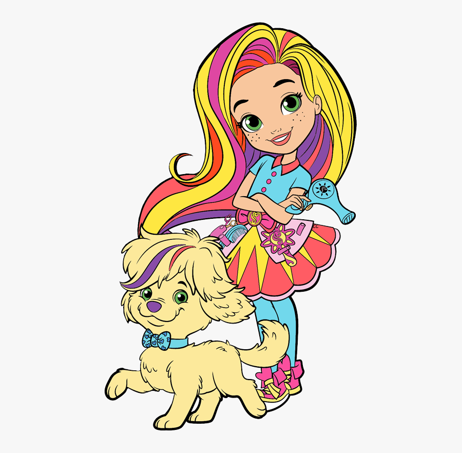 Sunny Day And Doodle, Transparent Clipart