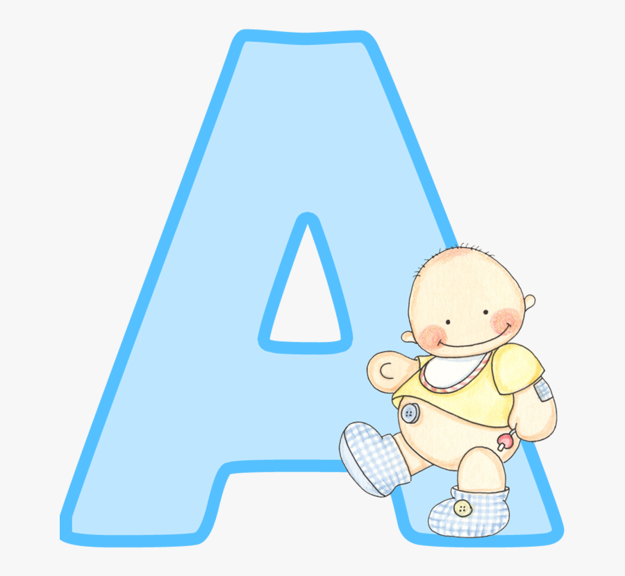 Bows Clipart Baby Boy - Letras Baby Para Imprimir, Transparent Clipart