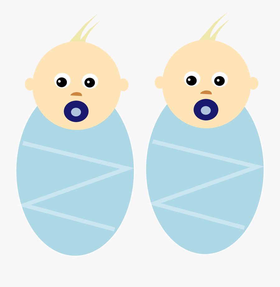 Transparent Twins Clipart - Baby Twins Clipart Png, Transparent Clipart