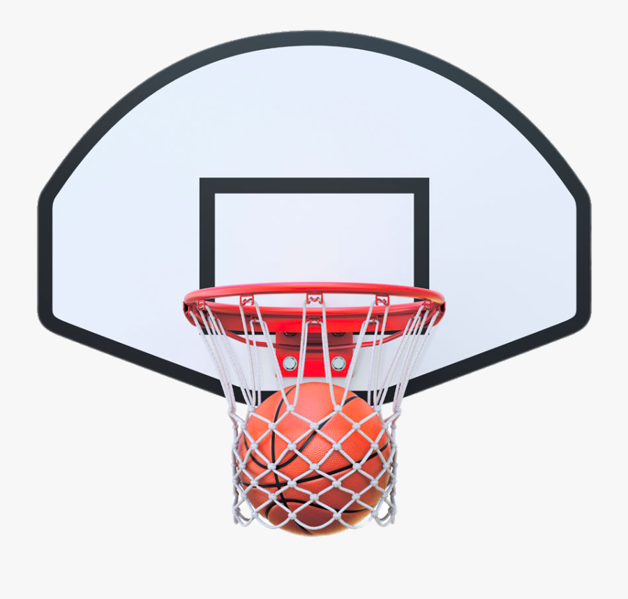 Basketball Goal Png - Basketball Hoop Backboard Png, Transparent Clipart