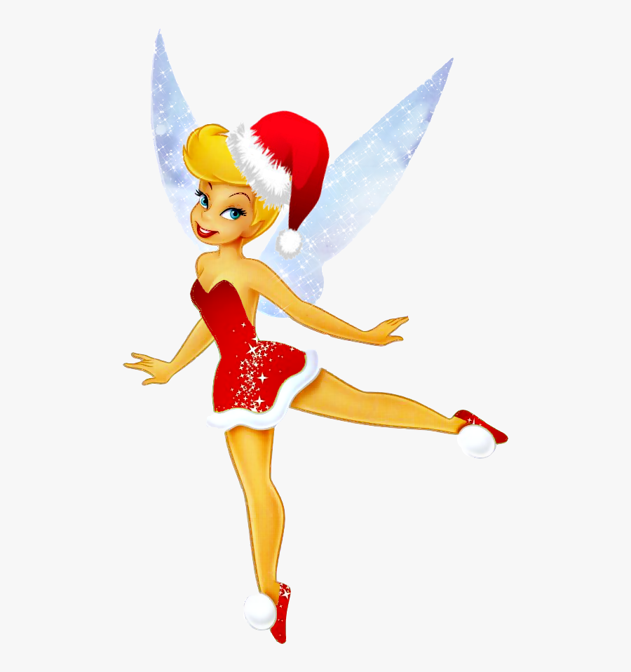 Christmas Tinkerbell Clipart Clipartfest - Disney Tinkerbell Christmas, Transparent Clipart