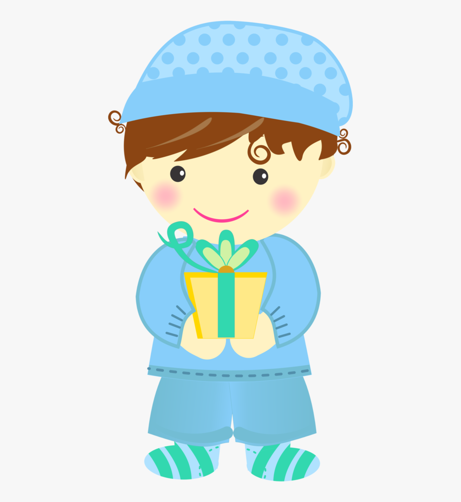 Pin By Pic Pic Festas On Baby Boy - Baby Boy First Birthday Clipart, Transparent Clipart