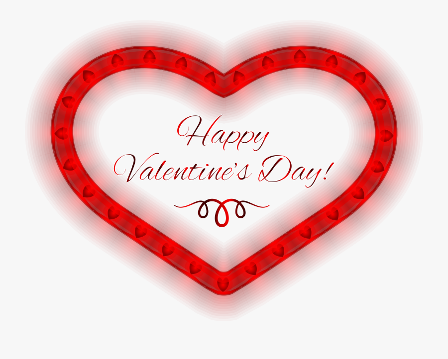 Day Valentine S Deco - Happy Valentine's Day Sign, Transparent Clipart