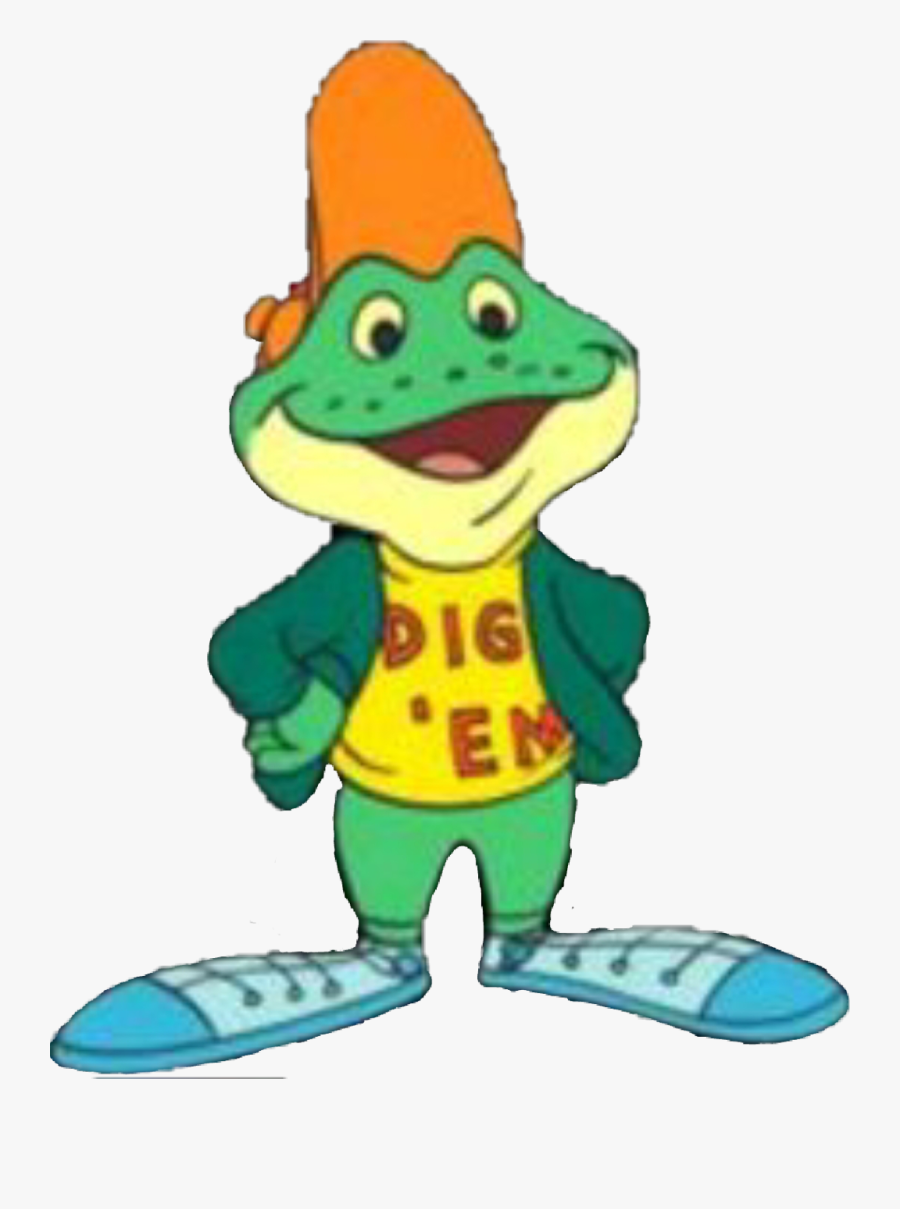 #digemfrog #sugarsmacks #honeysmacks #cereal #mascot - Dig Em Frog, Transparent Clipart