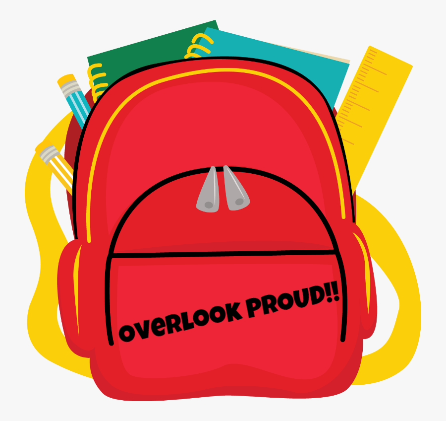Transparent Book Bag Clipart - Transparent Background Backpack Clipart, Transparent Clipart