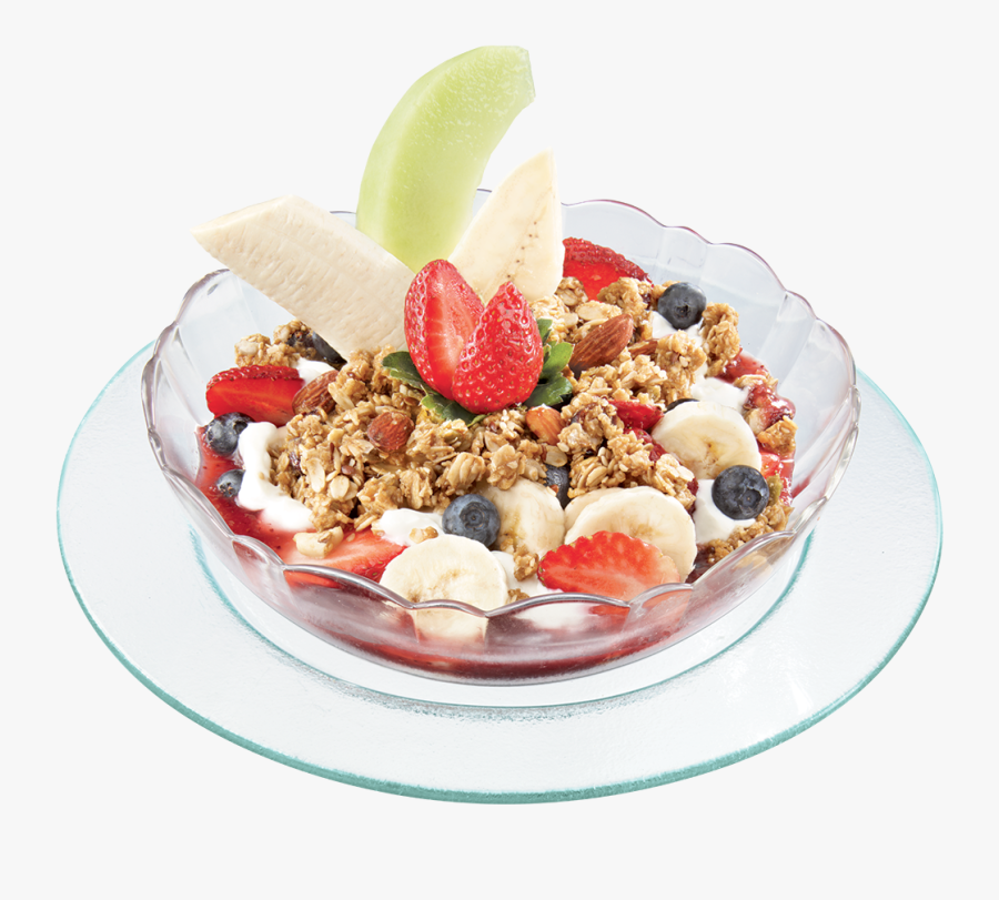 Yogourt Fruit Et Cereal, Transparent Clipart
