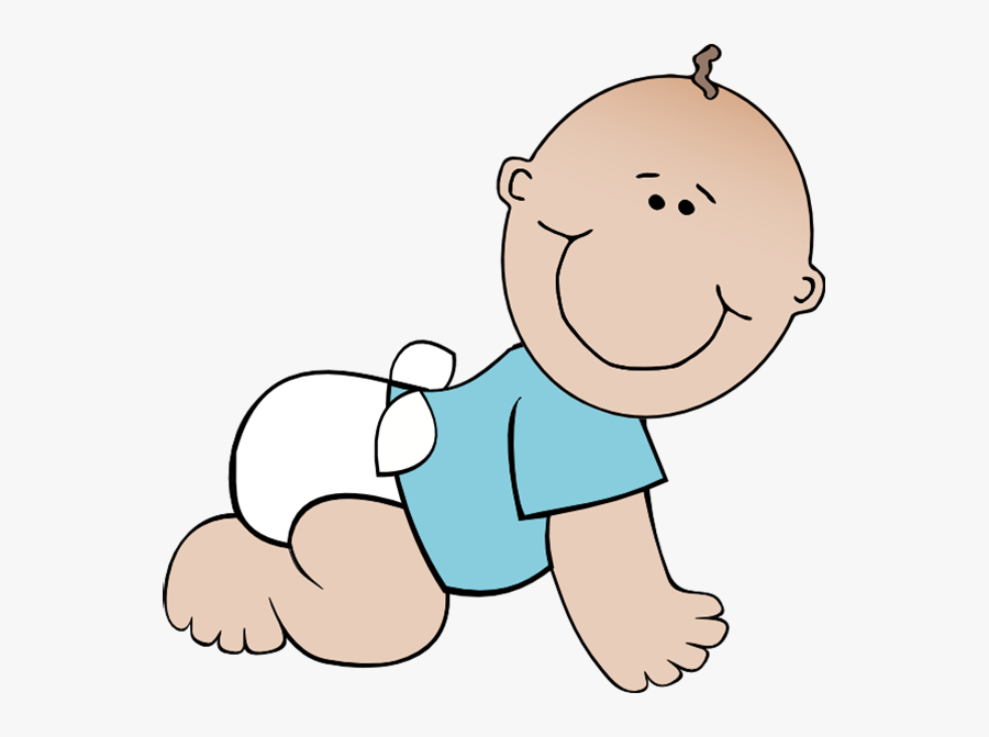 Transparent Baby Crawling Png - Baby Boy Clipart, Transparent Clipart