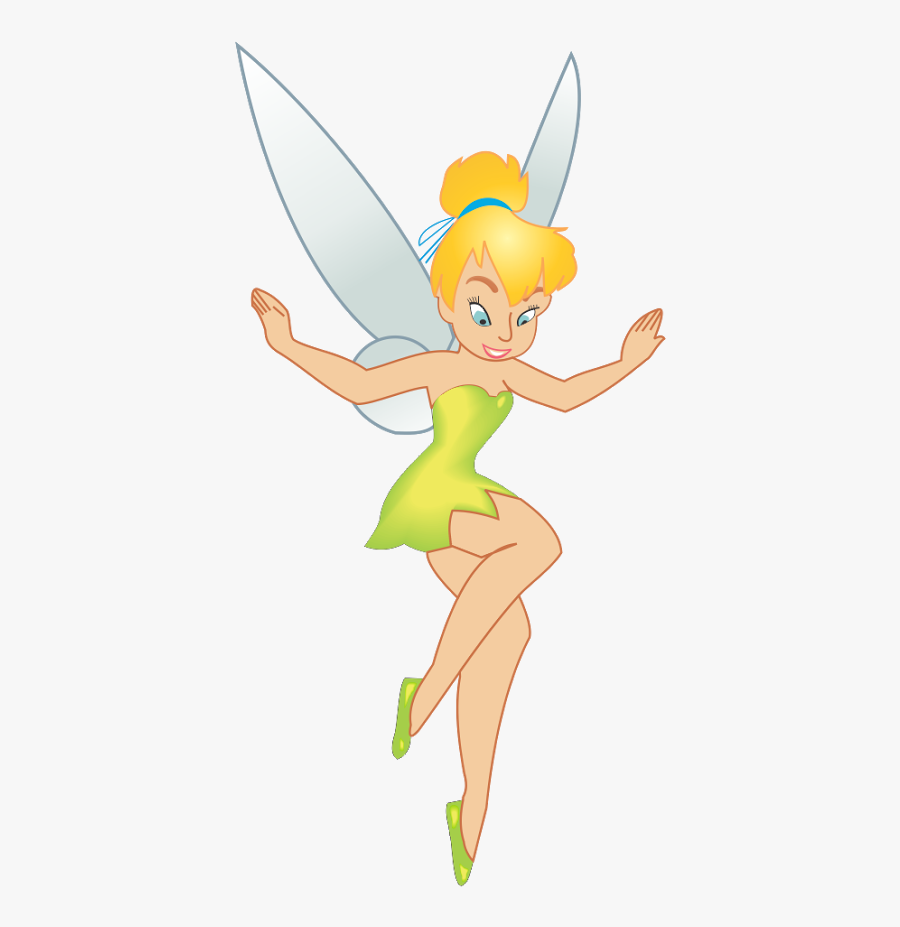 Tinkerbell Campanita Logo Vector - Tinkerbell Transparent, Transparent Clipart