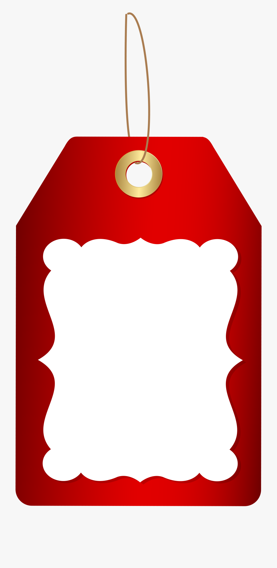 Graphic Transparent Library Red Deco Price Tag Png - Price Tag Design Png, Transparent Clipart