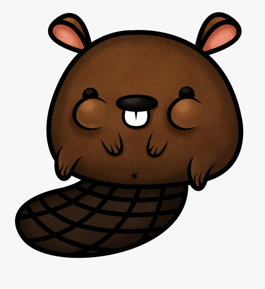 Transparent Beaver Clipart - Cute Beaver Png, Transparent Clipart