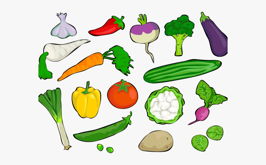Food Cliparts Vegetables - Vegetables Clipart, Transparent Clipart