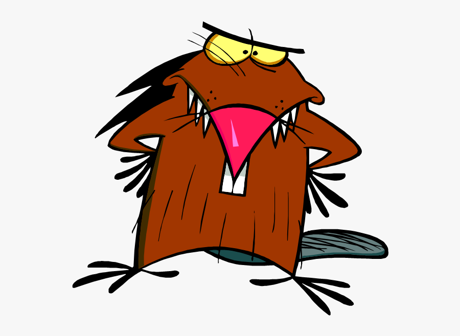 Transparent Angry Cartoon Png - Dag Angry Beavers, Transparent Clipart