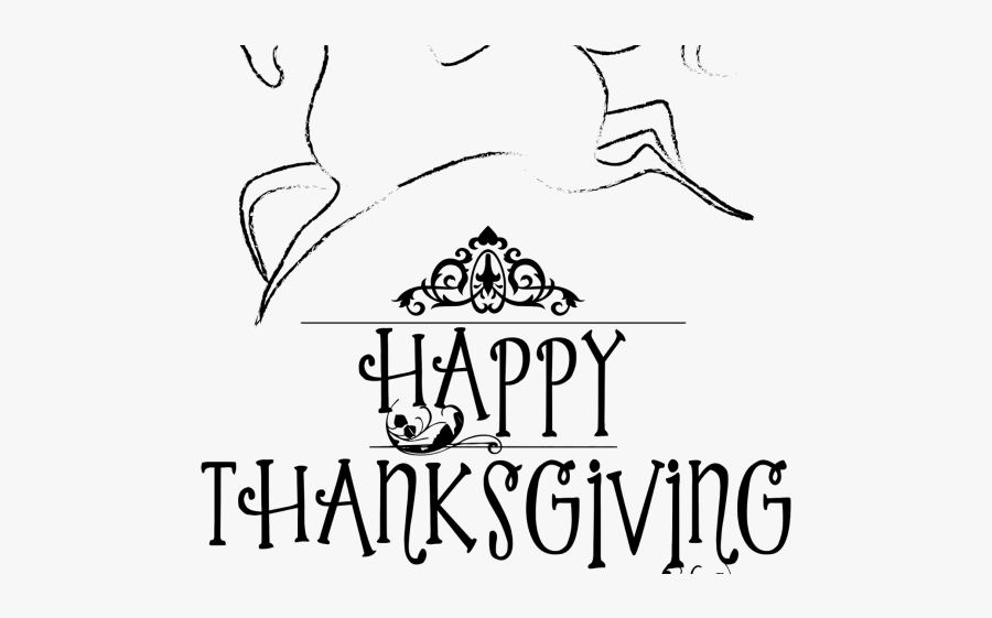 Elegant Thanksgiving Cliparts - Illustration, Transparent Clipart