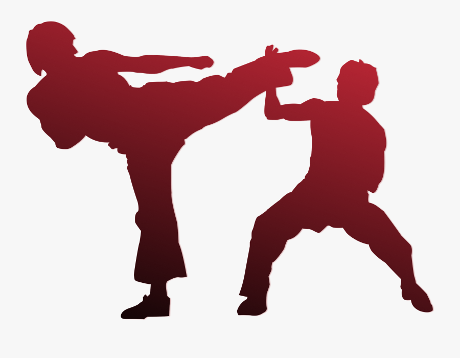 Karate Silhouette Png Clipart - Karate Silhouette Png, Transparent Clipart