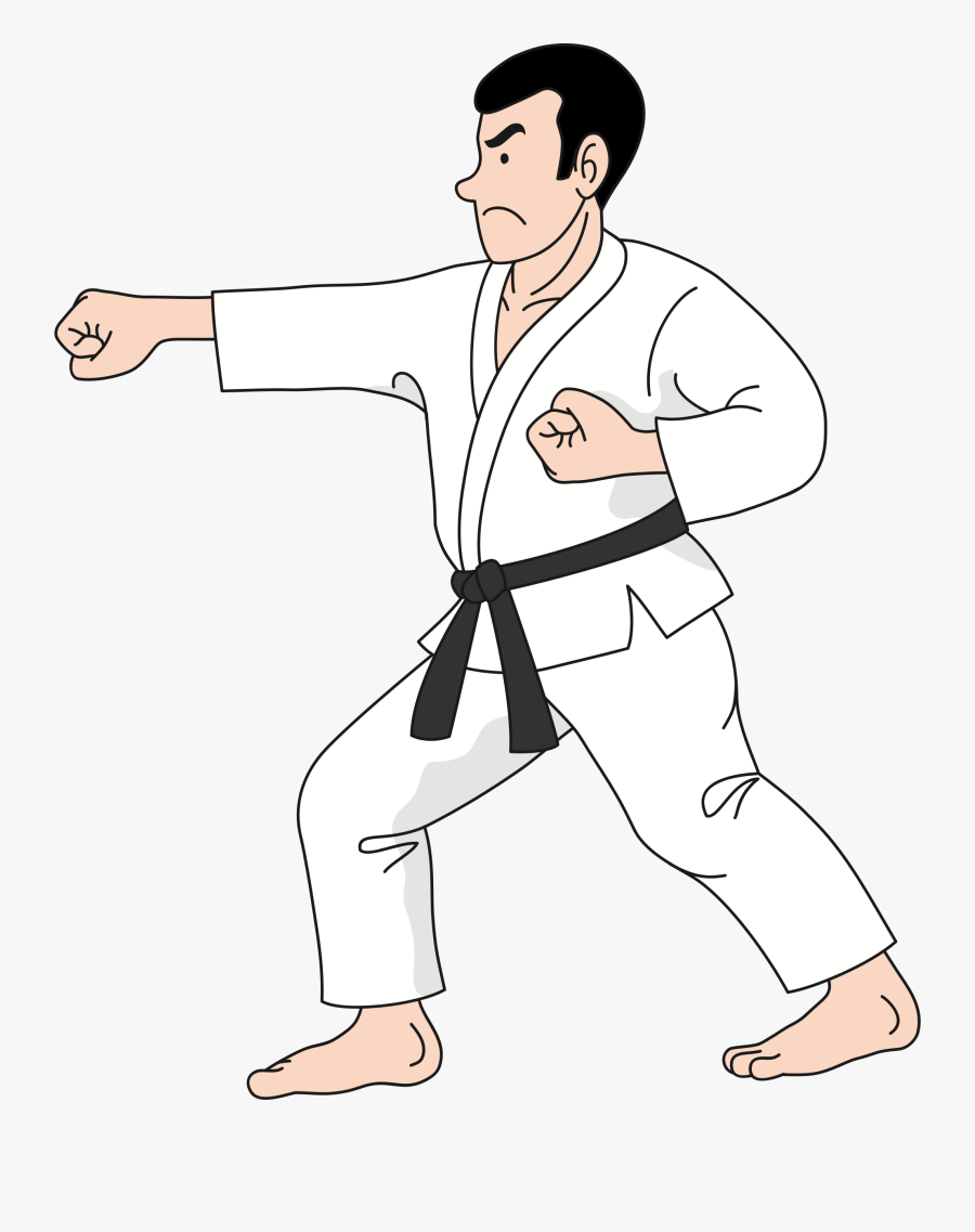 Sports Uniform,arm,shoe - Taekwondo Images For Drawing, Transparent Clipart